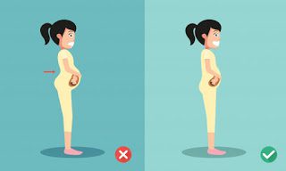 jangan bungkuk saat hamil