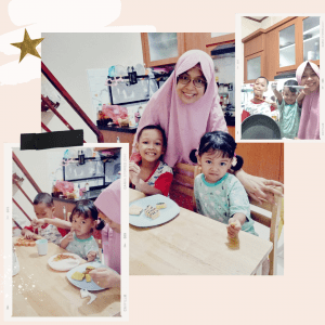 memasak bersama anak